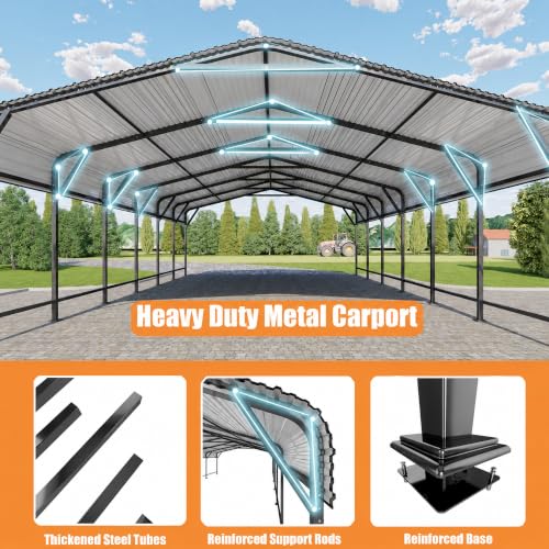 MNLR 20x30 FT Heavy Duty Carport