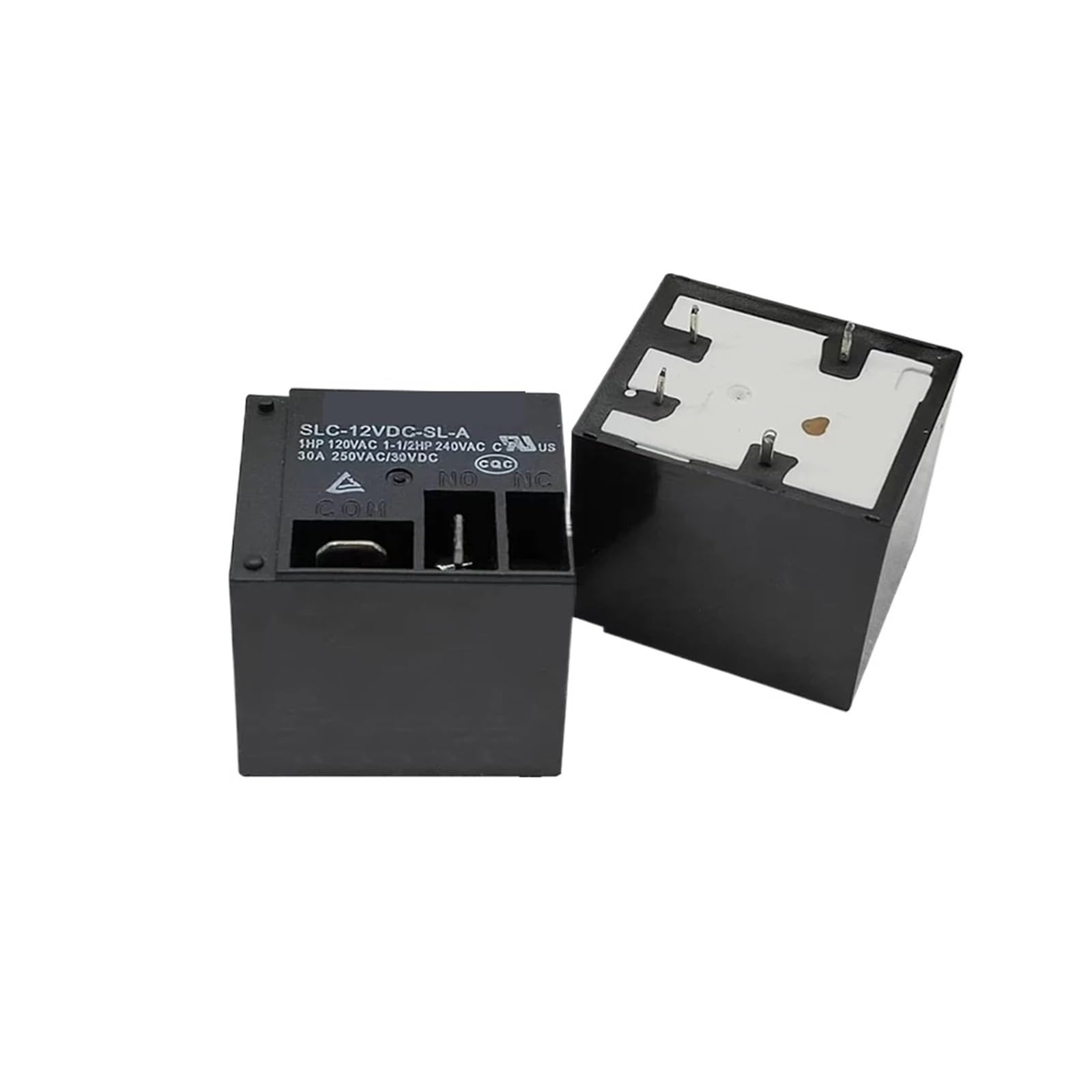 BALYDLUL 5PCS Power Relays SLC-05VDC-SL-A SLC-12VDC-SL-A SLC-24VDC-SL-A 4pin SLC-05VDC-SL-C SLC-12VDC-SL-C SLC-24VDC-SL-C 5pin 30A T91(SLC-12VDC-SL-A(4pin))