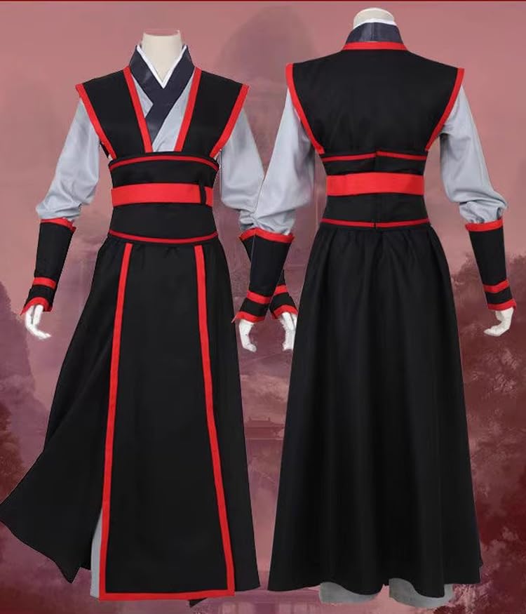 Zhongkaihua Wei Wuxian Cosplay Costume Wei Ying Chinese Ancient Hanfu Anime Role Play Uniform Outfit Halloween Fancy Dress up Party Carnival - Image 3