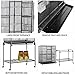 Yaheetech 63-Inch Wrought Iron Rolling Large Bird Cage for African Grey Small Quaker Amazon Parrots Canary Bird Flight Cage