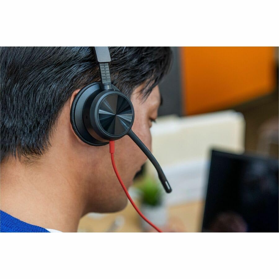 Poly 有線ヘッドセット Blackwire 8225 USB-A 接続両耳用 Amazon.com: Poly - Blackwire 8225 Wired Headset with Boom