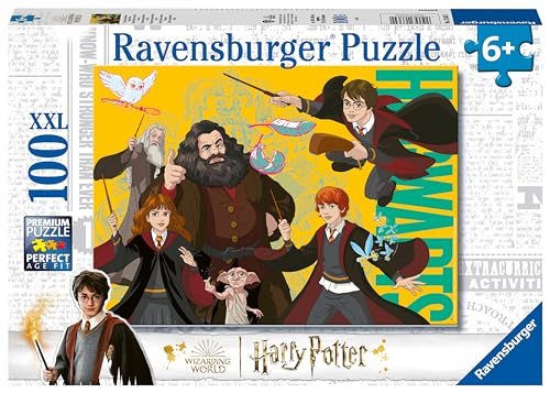 Ravensburger - Puzzle 100 pièces XXL - Harry Potter et Autres sorciers