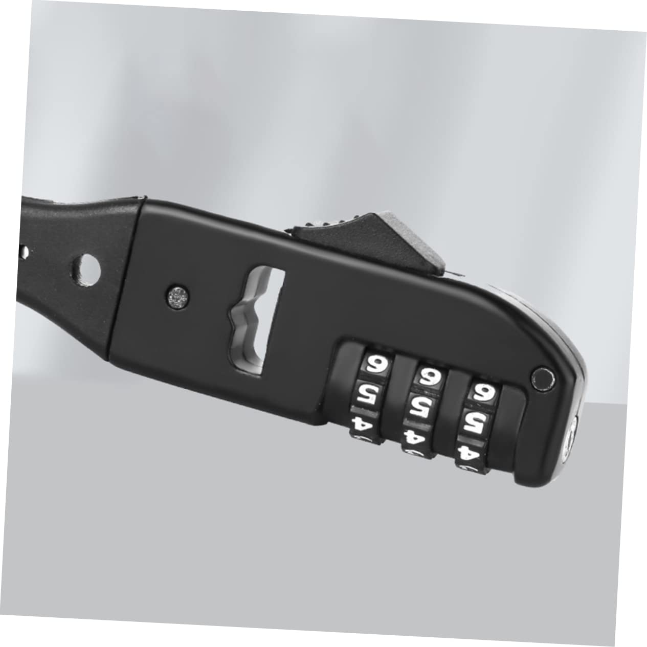 TOYANDONA 3 Pièces Serrure de Vélo Portable Câble Robuste Verrou pour Vélos de Montagne Scooters Protection Vol Utilisation Extérieure