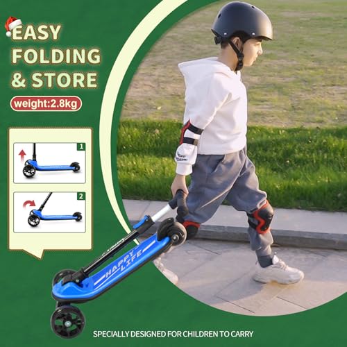 Image of besrey 3 Wheel Scooter for Kids Ages 3-10 with 4 Adjustable Height