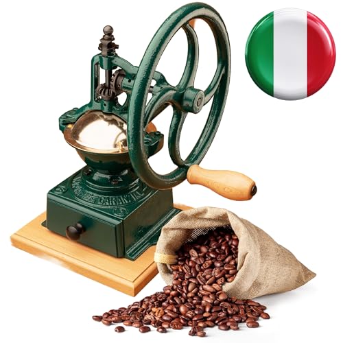 LARGE COFFEE GRINDER - GREEN