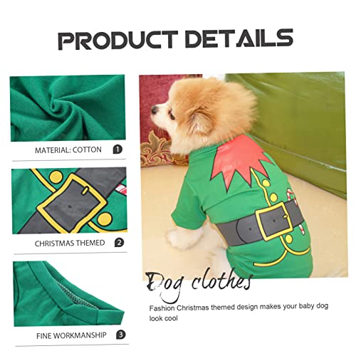 Abrigo navideño para mascotas HMJGDHX ropa de algodón para perros pack de 2 4