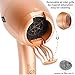 NITION Negative Ions Ceramic Hair Dryer with Diffuser(Large Size 5.3 inch) Attachment Ionic Blow Dryer Quick Drying,1875 Watt 2 Speed / 3 Heat Settings,Cool Shot Button,Lightweight,Gold