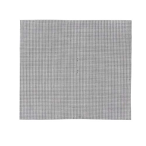 Yangbaga Non Stick BBQ Grill Mesh Extra groot formaat 1M * 1M - - Herbruikbare Teflon Grilling Net Barbecue Mat Makkelijk schoon te maken, Hittebestendig, Duurzaam - voor het grillen van vlees, groenten 1 stks