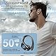 Bluetooth Kopfhörer Sport, 75Std 2025 Kopfhörer Kabellos Bluetooth 5.4, Hi-Fi Stereo Tiefer Bass Wireless Earbuds, IP-X8 Wasserdicht Headphones, 4 ENC Noise Cancelling Mic, USB-C LED in-ear Ohrhörer
