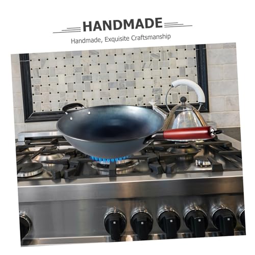 Wok de hierro con mango ergonómico Garneck miniatura 3
