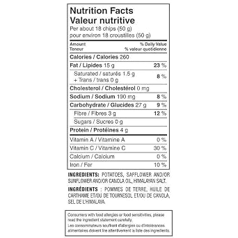 Kirkland Signature Himalayan Salt Potato Chips 32 Oz,,