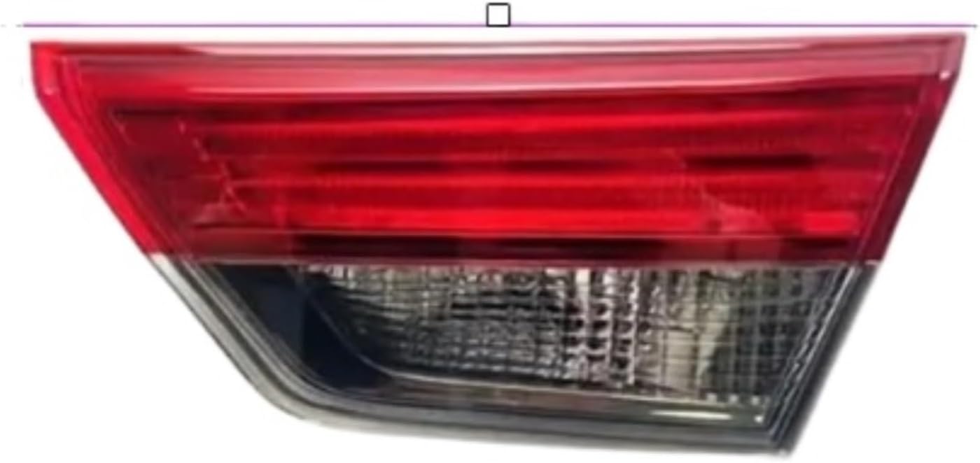 Rear Bumper Light Stop Lamp Turn Signal Warning Compatible With Toyota Reiz/Mark X 2014-2017 Car Halogen Tail Light (Outside-Left)