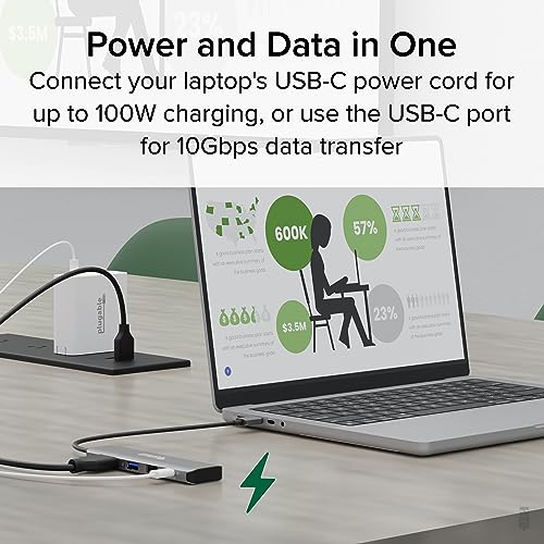 Hub USB C vers HDMI 4K 60Hz compatible Thunderbolt pour Windows et Mac