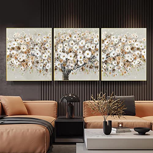 Bel arbre oeuvre murale en toile pour créer un salon zen et chaleureux