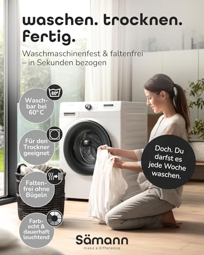 Sämann Jersey Spannbettlaken Spannbetttuch für Laufgitter 120x120 cm, Baumwolle Natur