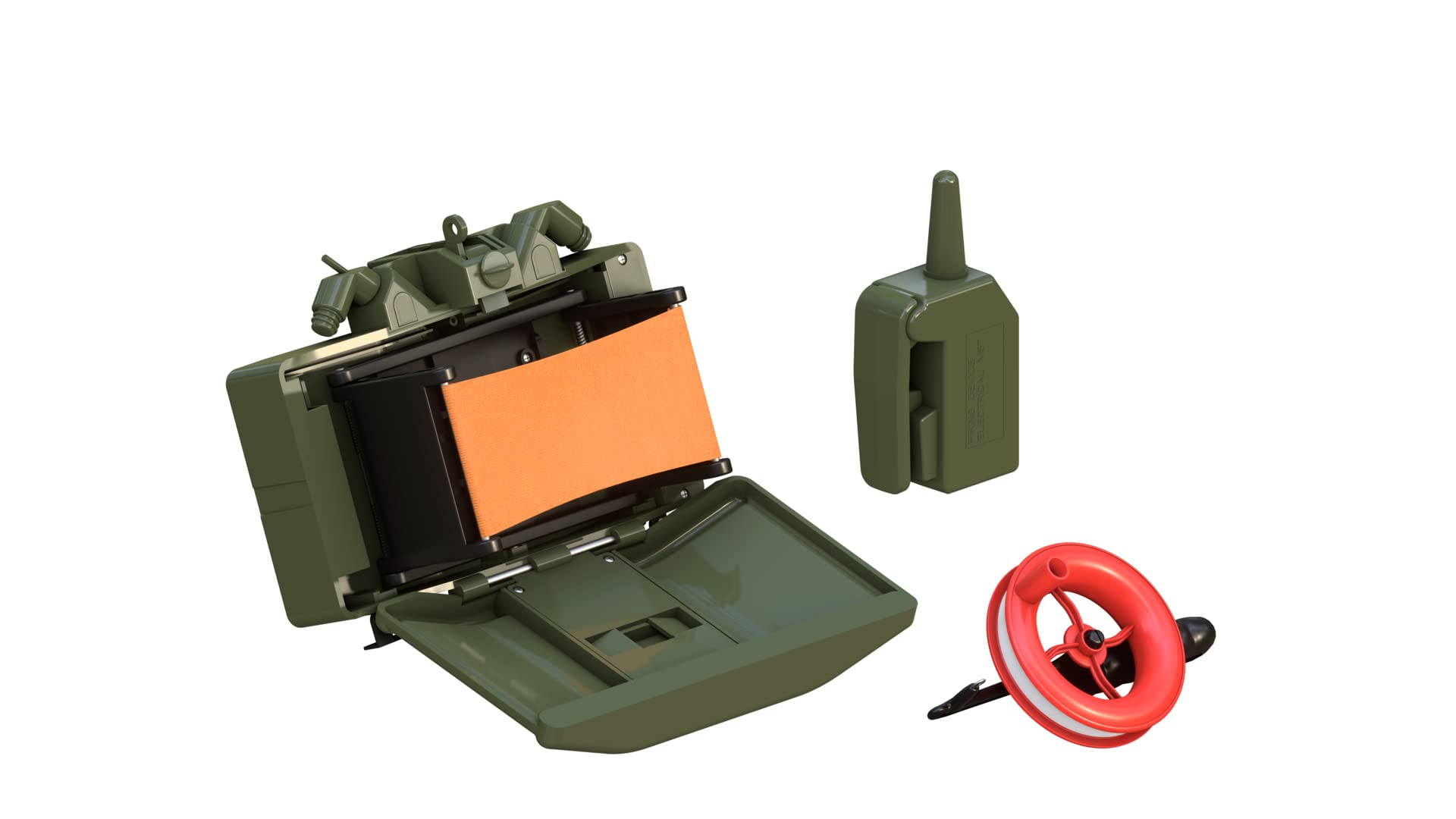 Buy Skywin Toy Claymore Mine for Nerf War and Airsoft Trip Wire and Remote Detonating Plastic