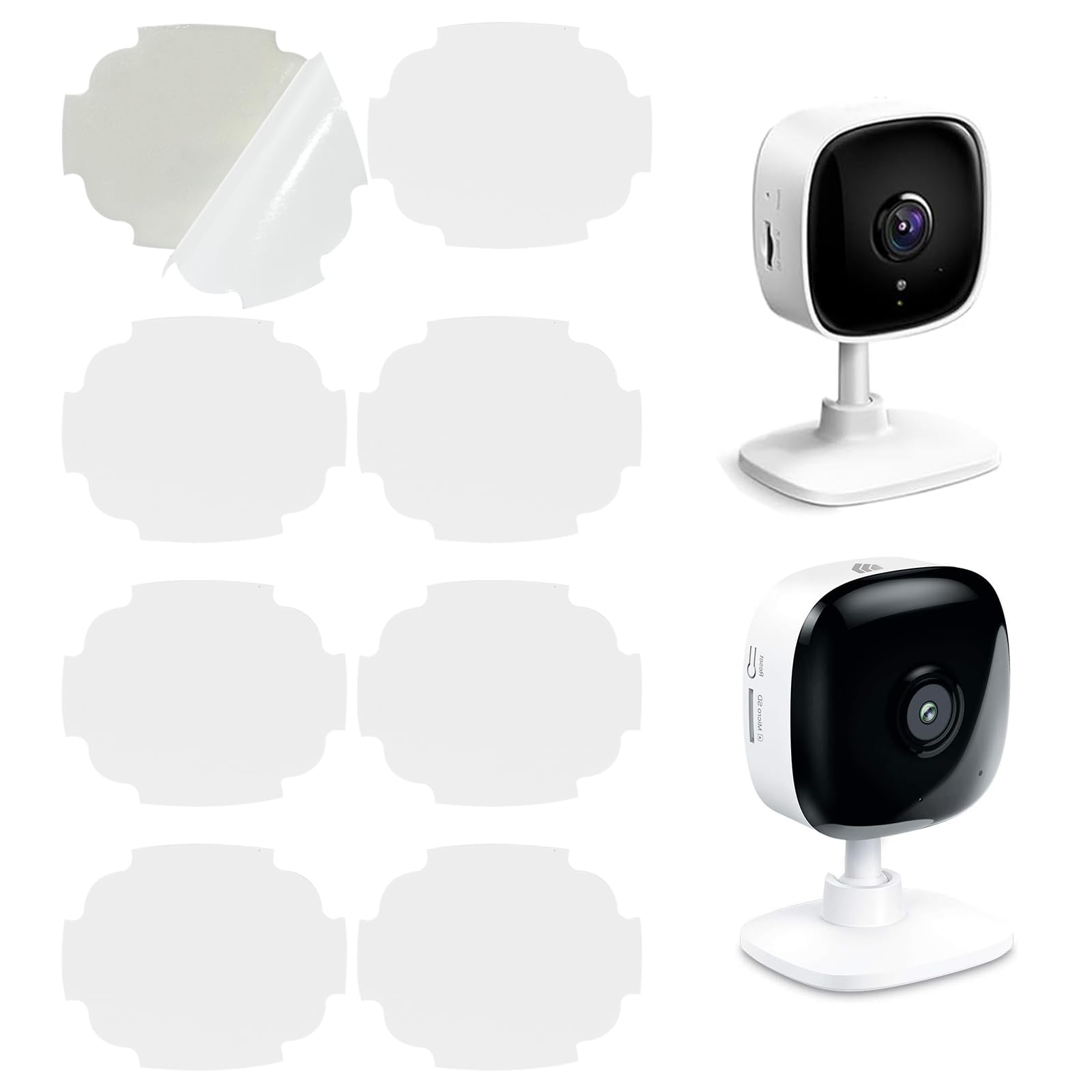 Self Adhesive Wall Mount Compatible with Tapo Camera C100/C101/C110/C111, Strong Adhesive Double Sided Camera Mount, No Damage to Surface, No Drilling, No Screws, Easy to Use-image-11
