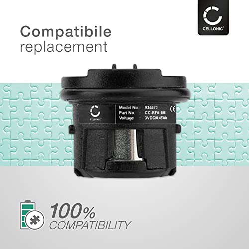 CELLONIC, Akku für Hundehalsband kompatibel mit Petsafe PIG22-11869, Deluxe Little Dog Spray Bark Control Collar, PBC00-10782 (150mAh, 3V) Ersatzakku Li-MnO2 3V