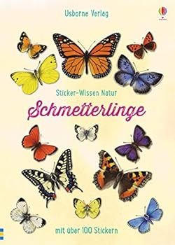 Paperback Sticker-Wissen Natur: Schmetterlinge Book