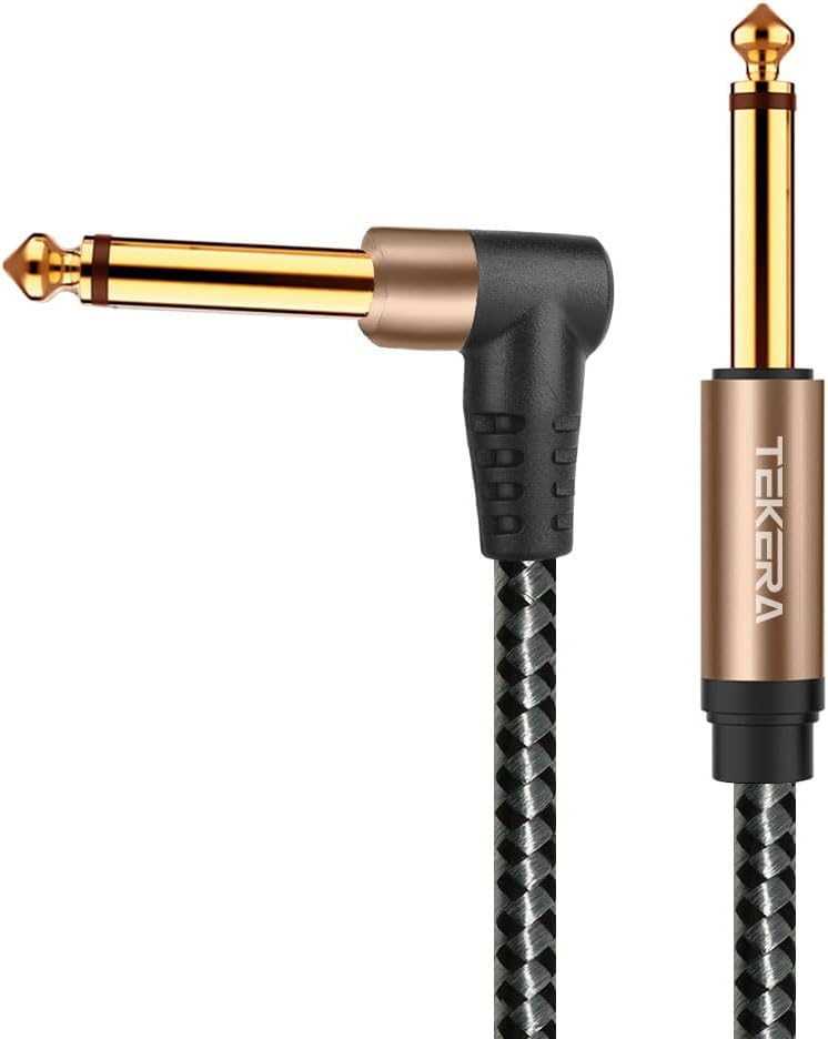 25ft STARAUDIO Instrument Cable 1/4 To 1/4 Mono TS Male – Shielded Speaker Cord - View #5
