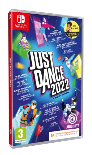JUST DANCE 2022 CODE IN BOX SWITCH CODE DE TELECHARGEMENT DANS LA BOITE - vue 2