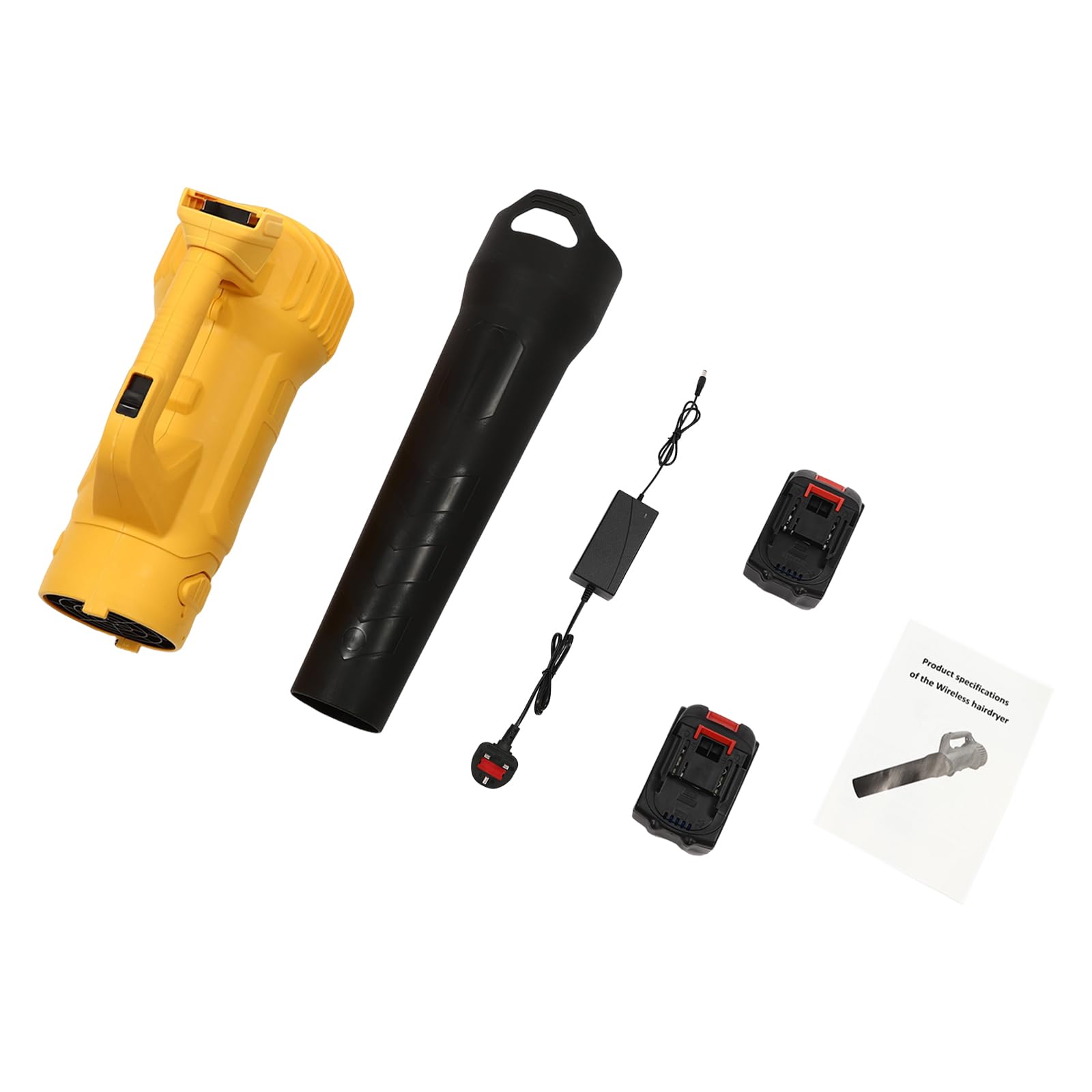 Soffiatore per foglie e aspirapolvere senza fili da 3000 W, regolazione della velocità, batteria da giardino, senza fili, per rimuovere foglie, detriti, piccole pietre, pulizia di garage, terrazze