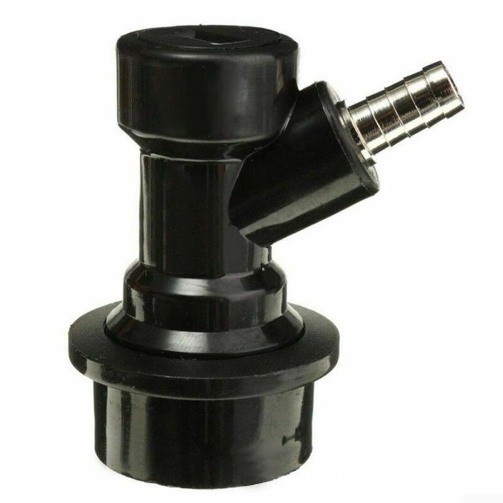 Set di attrezzi per linea birra, trasparente, con rubinetto da picnic, blocco a sfera, fusto per birra fatta in casa (50,8 cm)