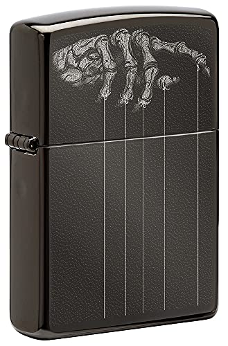 Encendedor Zippo Skeleton Puppet Strings Negro miniatura 1