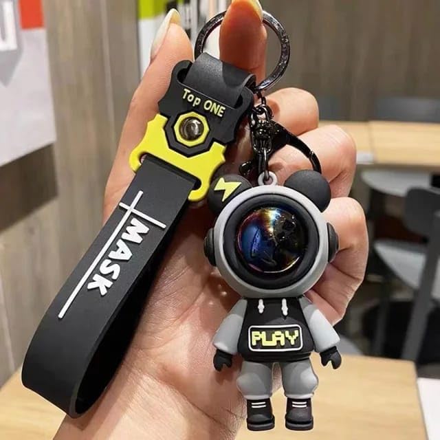 Image of OTTAVO Cute Cartoon 3D Silicone High -Quality PVC Material Keychain, Suitable for Boys and Girls - Pack of 1.