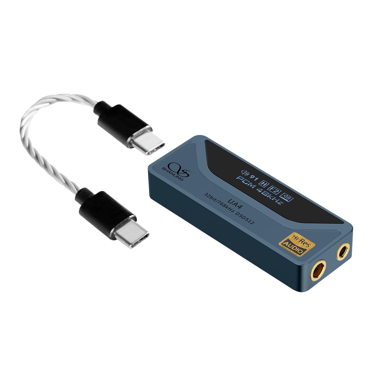 Amazon.com: SHANLING UA4 Headphone Amplifier,Portable USB DAC AMP