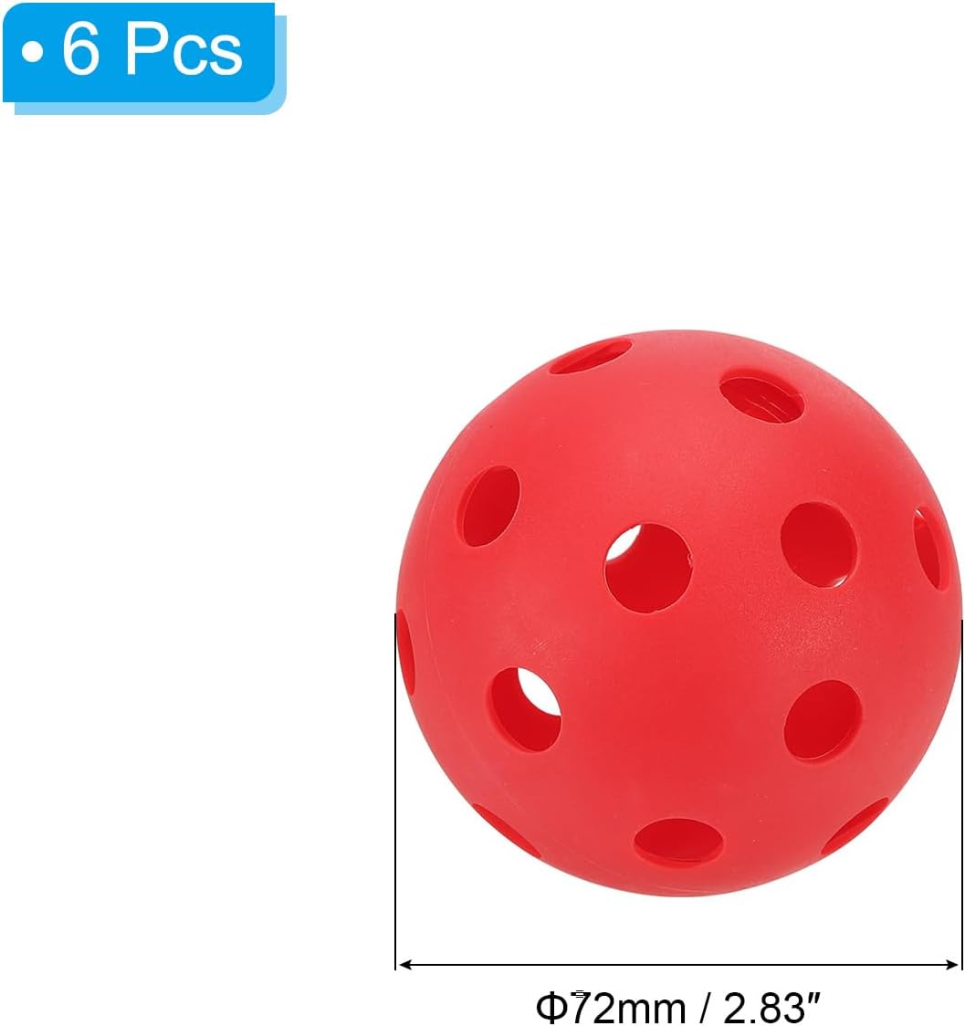 PATIKIL Golf Practice Balls, Limited Flight Plastic Golf Training Balls Golf Balls for Driving Range Pet Play
