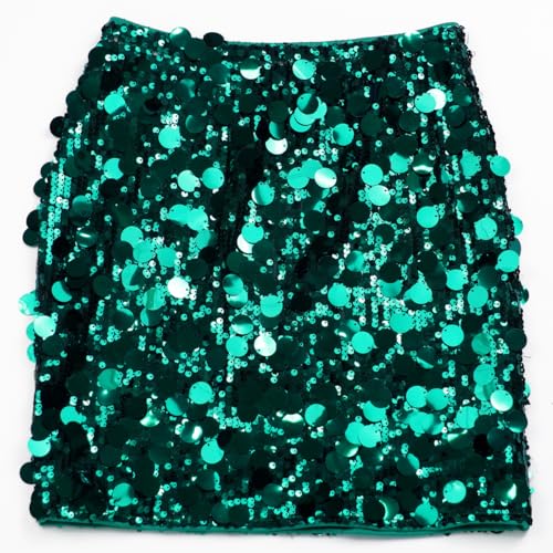 miduo Womens Sequin Skirt High Waist Stretchy Bodycon Sparkle Night Out Party Mini Skirts4