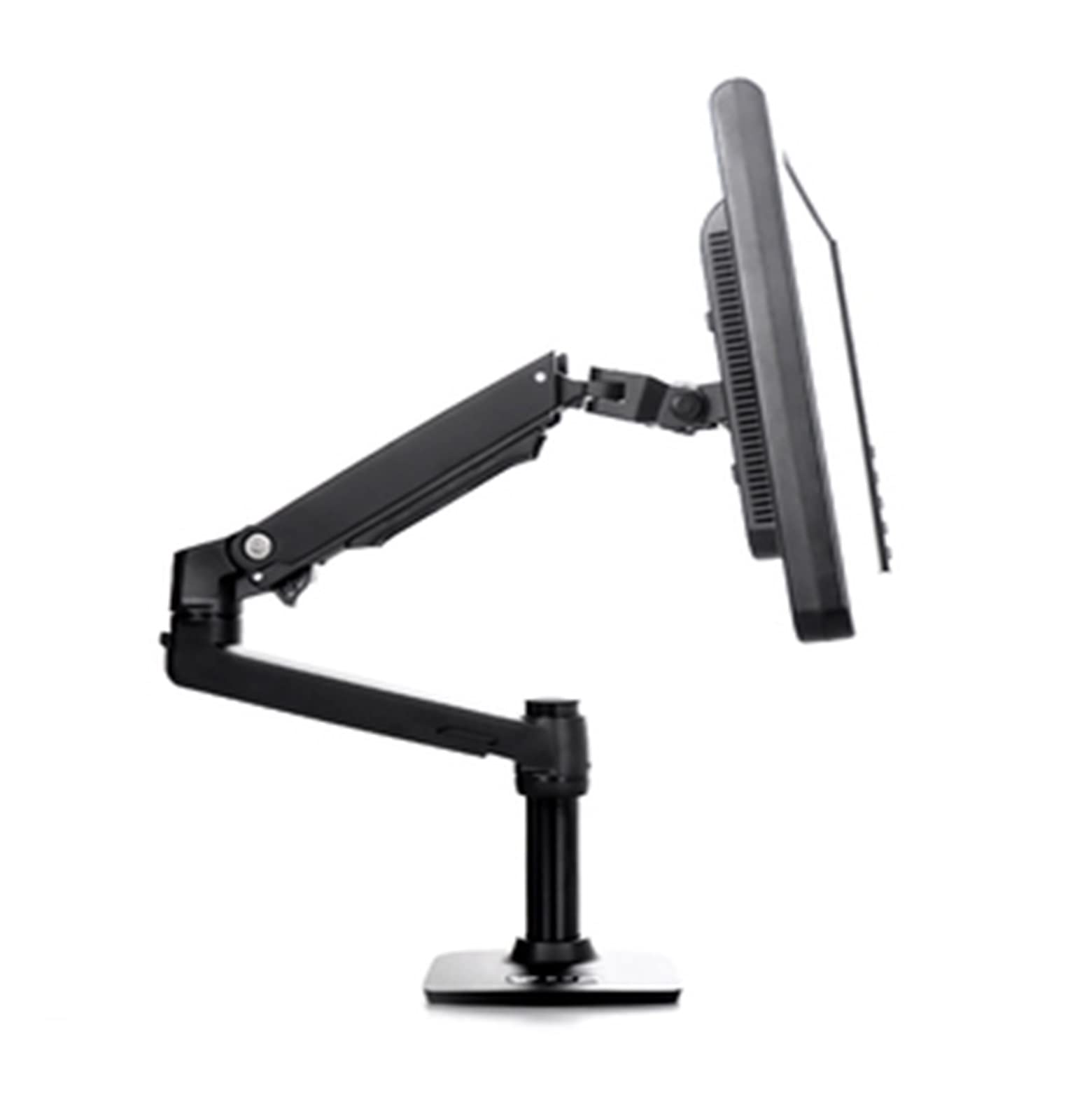 Aioneer Screen Stand, Desktop Full Motion 17-38" Monitor Holder Mount Mechanical Spring Arm Aluminum Monitor Support Loading 11Kgs-XSJ8012C black-1