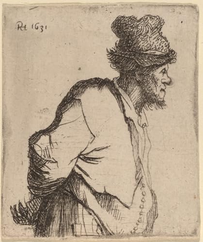 Poster Rembrandt Van Rijn Graffiti Décoration Murale Bureau et Salon Moderne 60x90cm