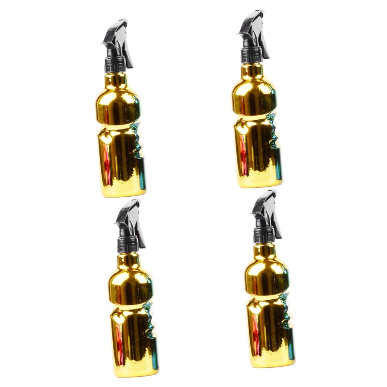 Ipetboom 4pezzi Spray Bottle Nebulizzatore Ricaricabile Per Parrucchieri Design Vintage Capacità Pratica Per Acconciature e Dei Facile Da Impugnare e Pressare Materiale Resistente e