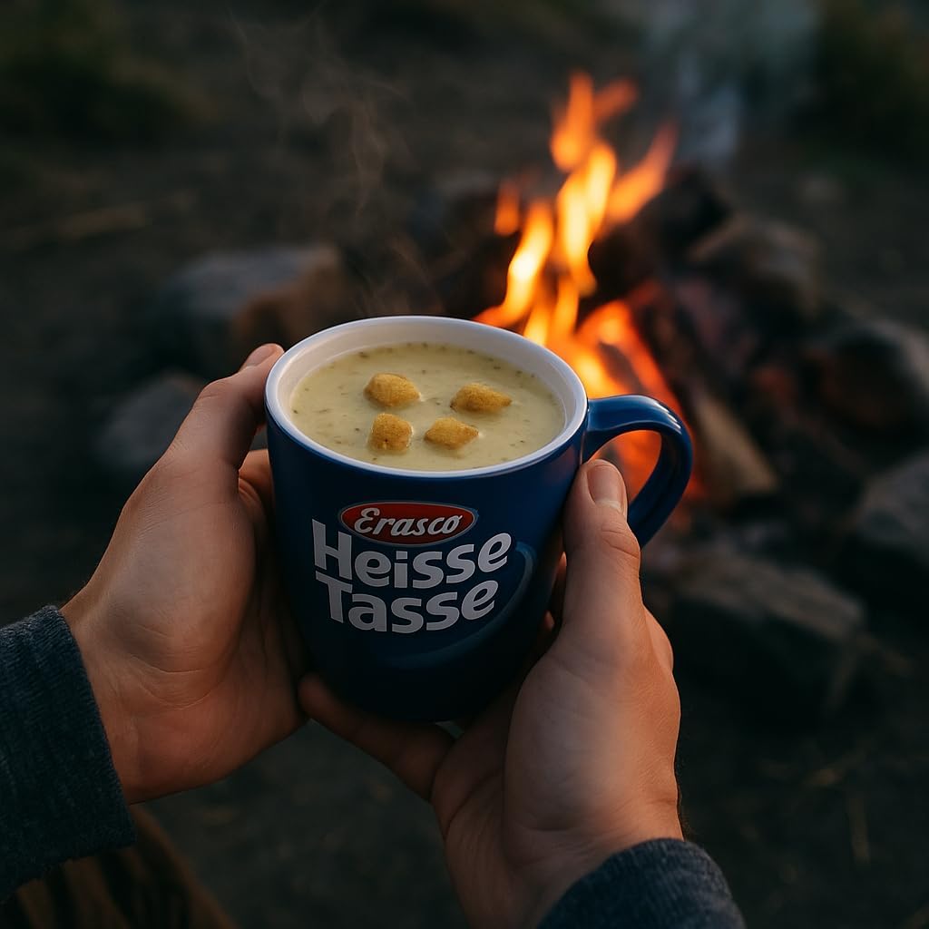 Erasco Heiße Tasse XXL Mixpaket Suppe, 42er Set | 168 Suppenportionen, große Sortenvielfalt, schnelle Zubereitung, ideal für Vorrat, Zuhause oder Büro