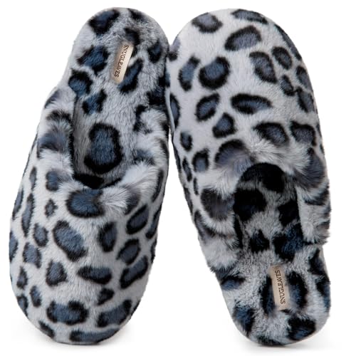 Snug Leaves Cheetah Slippers