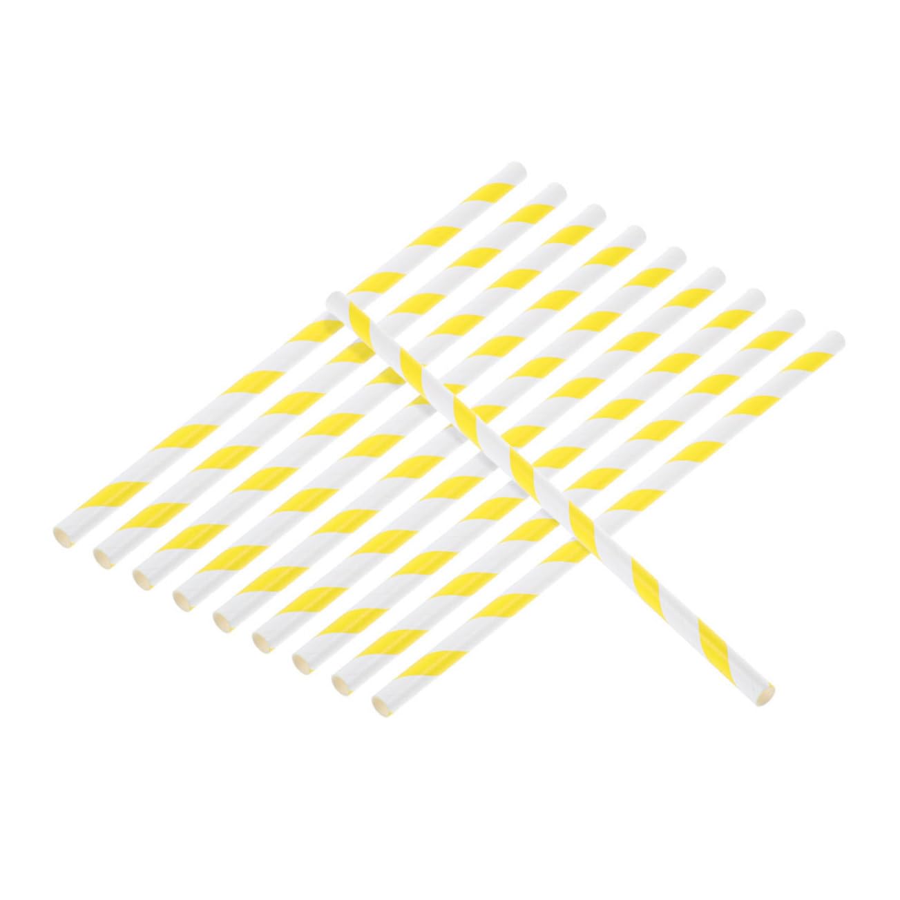 POPETPOP 150piezas Palitos de Papel para Algodón de Azúcar Estampados de Rayas para Carnavales Bodas y Fiestas de Cumpleaños Unidades