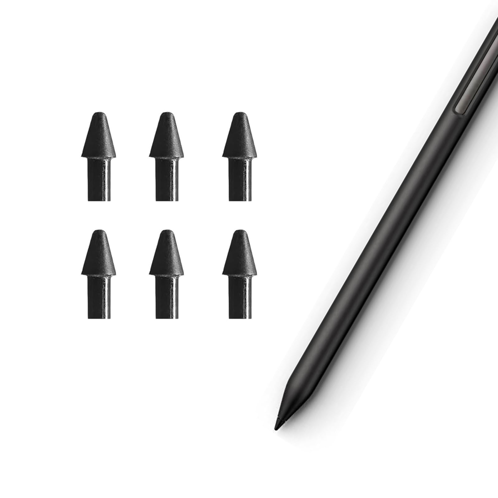 6pcs Remarkable Paper Pro Pen Tips Replacement, Paper Pro Nibs for Marker Pen/Marker Plus Pen, Remarkable 3 Pen Tips (6*Papaer Pro)