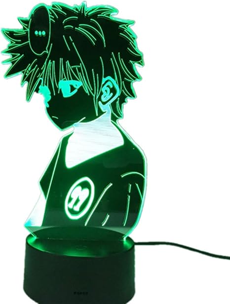 Anime Hxh 3d Lamp Killua Zoldyck Figure Nightlight 7 16 Color Changing Usb Battery Child Led Night Light Holiday Kids Amazon Com Anime Hxh 3d Lamp Killua Zoldyck Figure Nightlight 7 16 Color Changing Usb Battery Child Led Night Light Holiday Kids Amazon Com