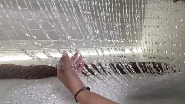 Tenda Antizanzare Per Porte - Frange In Perline, Marrone, 100x220 Cm - Foto 3