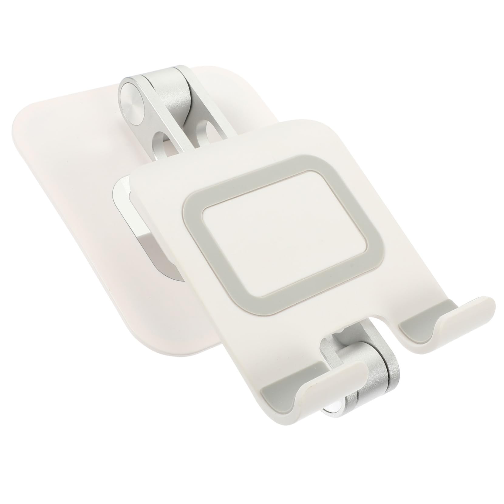 Supporto in Metallo per Cellulare e Tablet Design Regolabile per Telefono da Scrivania Cuscinetto in Silicone per Stabilità Sul Tavolo Libera le Mani per Videochiamate e Uso
