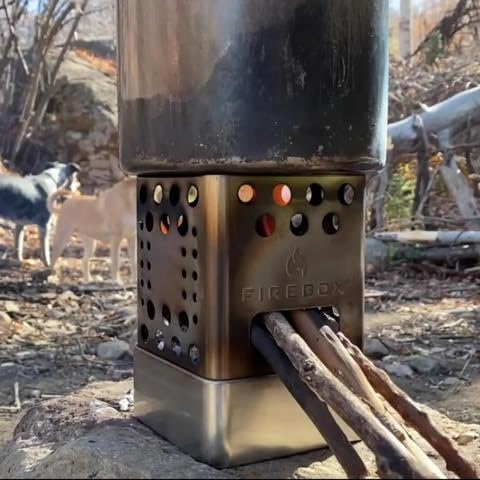 FIREBOX SCOUT 焚き火台スカウト&ボックスポットセット 新品未使用 Amazon | 【日本正規品】FIREBOX(ファイヤーボックス) SCOUT STOVE