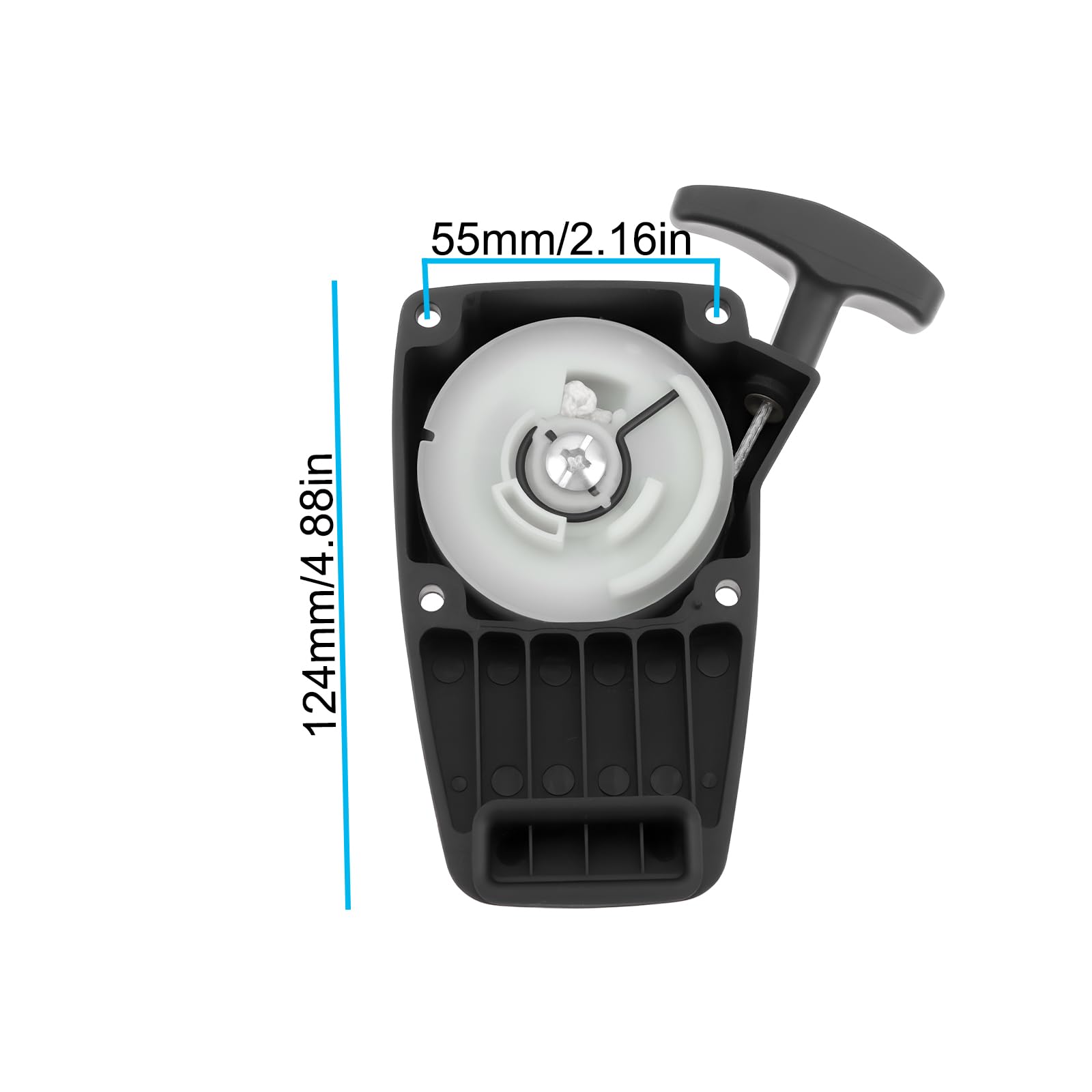 Avviatore a strappo 125917-7 compatibile con Robin EH025 BHX2500 BHX2500CA EM4251
