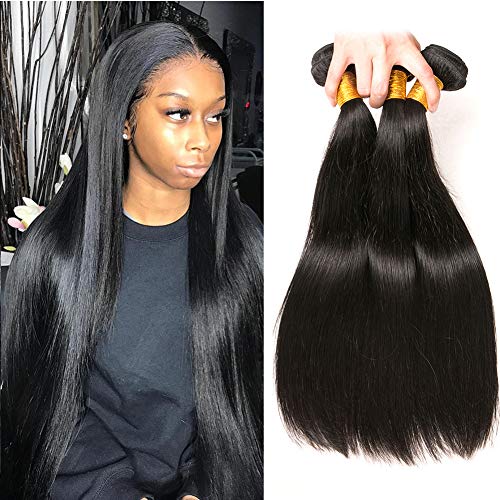 Cheap Straight Hair Bundles 1b Virgin Hair Bundles Human Hair Bundles Brazilian Straight Hair Bundle Long Wet And Wavy Unprocessed Virgin Hair Bundles 9a Silky 26 26 26 Inch