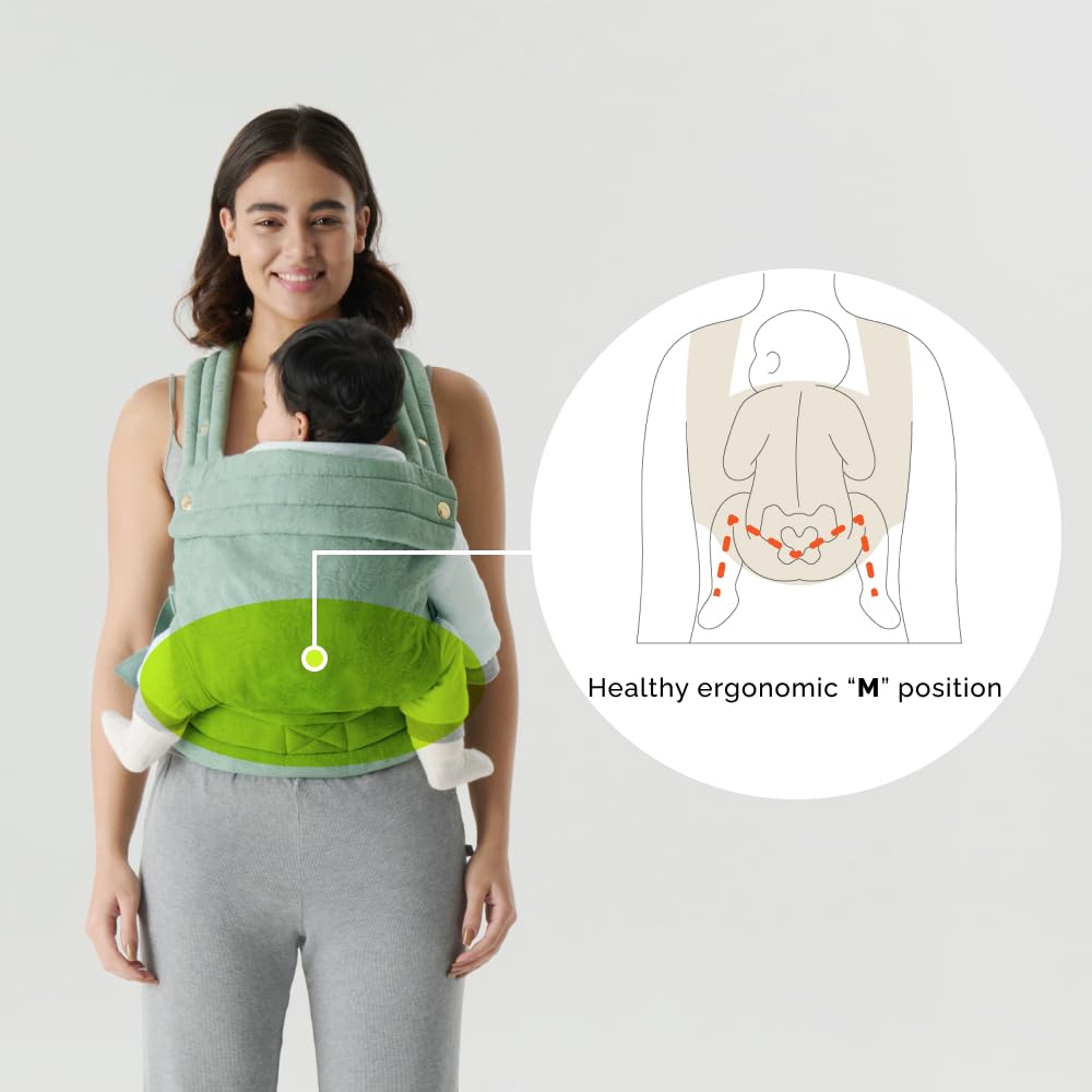 Amazon.com: NEST BLANCHE Baby Carrier – Soft Cotton Linen Blend
