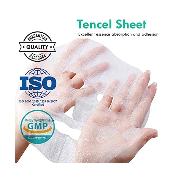 DERMAL-Super-Food-Facial-Mask-Sheet-25g-Pack-of-14-2-Weeks-Daily-Skincare-Real-Fresh-Healthy-Superfood-Facial-Mask-Combo-Set-Super-Adhesion-Sheet-Pore-Care-Moisturizing-Soothing-Anti-Wrinkle DERMAL Super Food Face Masks Skincare- 12 Pack Facial Sheet Mask for a Glowing Refreshing Skin- Moisturizing Sheet Masks for Face Enriched with Natural Ingredients for All Skin Types