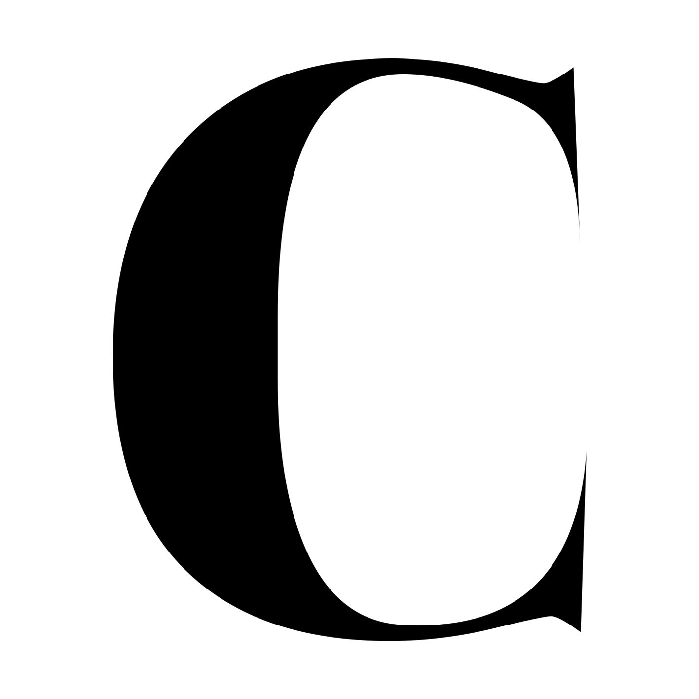 Amazon｜一文字からの C フォント Kenarock - Serif Font Lサイズ 10cm  