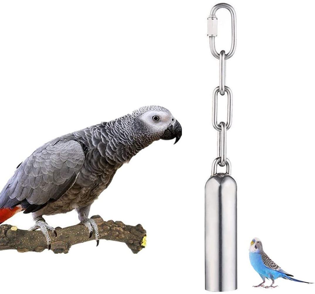 Stainless Steel Bell Toy For Birds, Small