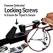 Vidpro PD-1 Professional Tripod Dolly - Heavy Duty with Adjustable Leg Mount with Locking Wheels and Carrying Case Compatible with Most Tripods Perfect for Cameras Camcorder and Lighting Equipment